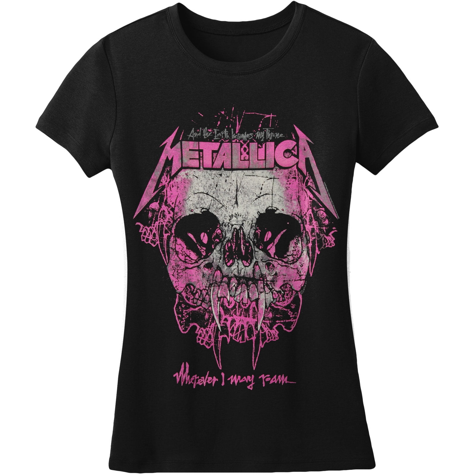 Metallica Metallica Wherever I May Roam Girls Jr Black Walmart Com Walmart Com metallica wherever i may roam girls jr black