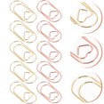 thumbnail image 2 of 30pcs Heart Shaped Paper Clips File Clips Adorable Planner Clips Decorative Paper Clips, 2 of 8