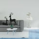 thumbnail image 2 of Elegante juego de figuras de resina de reno y bailarina y escultura de niña bailarina para sala de estar, dormitorio, oficina, decoración, regalo, 2 of 8