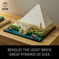 thumbnail image 5 of LEGO Architecture Great Pyramid of Giza Set 21058, Home Décor Model Building Kit, Creative Gift Idea, 5 of 9