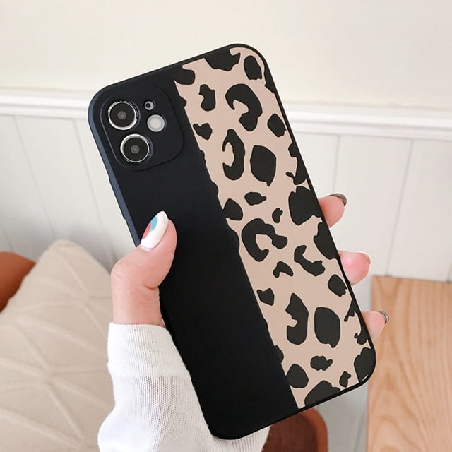 Funda De Silicona Impresa Leopardo Para iPhone 11 Pro Max Xs Xr 12 Mini 7 Plus 12 X 6 6s 7 8 Se 2020 Fundas De Moda