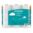 Angel Soft Toilet Paper, 24 Mega Rolls, Soft and Strong Toilet Tissue