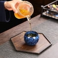 thumbnail image 4 of Juego de 5 Tazas de Té Chinas de Cerámica de 6 Oz con Colores Estilizados y Caja de Regalo Diseñada, 4 of 5