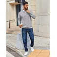 thumbnail image 4 of COOFANDY Men's Pullover Drawstring Kanga Pocket, Sweatshirts & Hoodies, 4 of 6