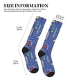 thumbnail image 2 of Lsque New-York City Pattern Sport Compression Socks for Men & Women 15-20 mmHg Knee High Nurse Pregnant Running Medical and Travel Athletic, 2 of 6