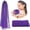 Purple, variant on African Exfoliating Net Sponge, Authentic, Ethically sourced from Nigeria, 45 inches Long, Back Scrubber for Daily use (Purple)