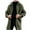 Army Green, variant on XWSHYW Mens Coats Fashion Mens Solid Color Medium Long Sweater Knitted Cardigan Jacket