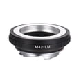 thumbnail image 1 of tador Irfora M42-LM anillo adaptador de lente de cámara reemplazo para M42 lente de montaje de tornillo a Leica Cámara M240 M240P M262 M3 M2 M1 M4 M5 M6 MP M7 M8 M9 M9-P M monocromo M-E M M-P M10 M-A Irfora Anillo adaptador, 1 of 7