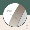 thumbnail image 4 of Hamilton Hills Silver 24""x36"" Oval Mirror | Classic Contemporary Design, 4 of 9
