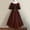 Coffee, variant on iTNHFP Summer Dress for Women for Womens Trumpet Sleeve Irish Shirt Dress with Corset Traditional Dress Women M Gothic Retro Long Sleeve Corset Dress