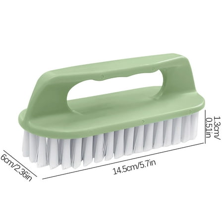 

SHENGXINY Cleaning Supplies Clearance Household Plastic Laundry Brush Cleaning Brush Hard Bristle Multi-Functional Washbasin Brush Shoe Brush Clothes Board Brush