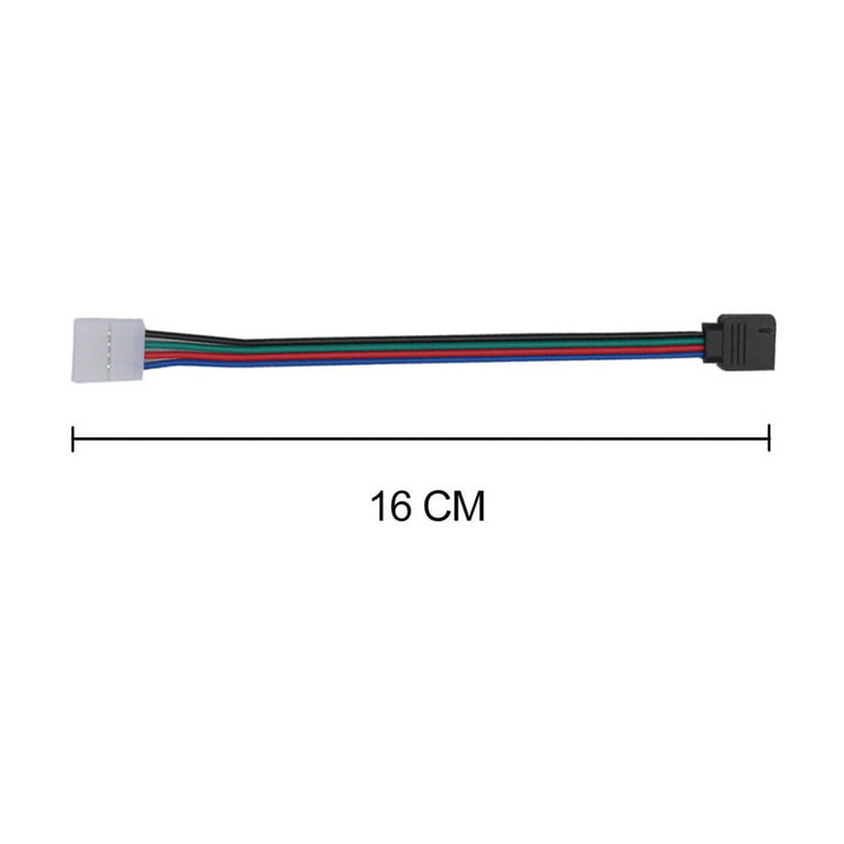 Connecteur hippo câblé ruban LED RGB PCB 10mm IP68