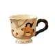 thumbnail image 2 of Taza de café de cerámica, taza de leche con asa, utensilios para beber, taza de café de porcelana feliz troyano, 2 of 9