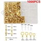 thumbnail image 1 of 1000Pcs Male Female Crimp Terminal Connector Insulated Terminal Block 2.8 4.8 6.3mm Gold,DUBUNS, 1 of 5