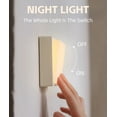 thumbnail image 2 of YUNOVA Dimmable LED Night Light, Wireless Rechargeable Soft Lamp with 30-Minute Timer, Magnetic 3000K Warm Light, Energy Saving & Touch Control for Bedroom, Hallway & Bathroom, 2 of 9