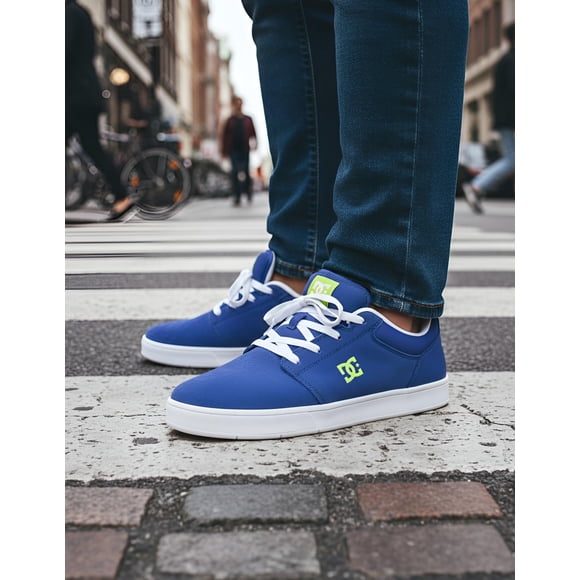 Tenis Dc Shoes Hombre Crisis 2 Azul Casual Skate azul 8,5 MX
