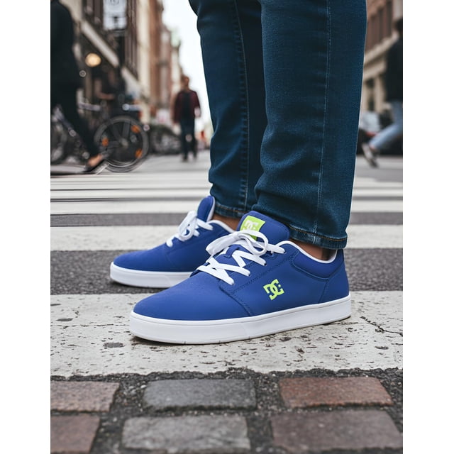 Tenis Dc Shoes Hombre Crisis 2 Azul Casual Skate azul 8,5 MX