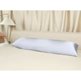 thumbnail image 6 of REGALWOVEN 1 Pcs Satin Pillow Cases for Hair and Skin Breathable, Cooling Pillow Covers Light Gray King, 6 of 7
