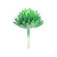 thumbnail image 5 of Simulación de plantas suculentas suministros de diseño creativos de bricolaje accesorios para arreglos florales fabricantes de flores de simulación plantas de simulación A2 flocado verde, 5 of 5