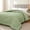 Green, variant on WISHEAD Queen Comforter Duvet Insert, Reversible Quilted with Corner Tabs, Ultra Soft for All Season, Hotel Down Alternative Cooling Breathable Bedding, Machine Washable (Dark Gray, 88" x 88")