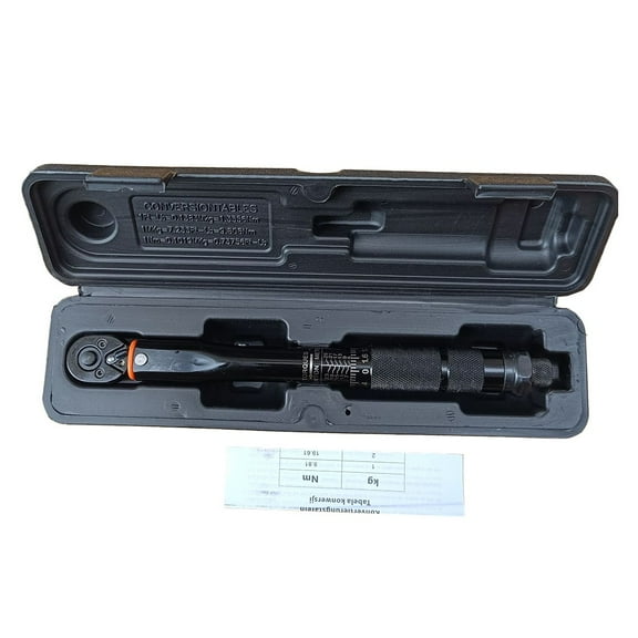 1/4 Inch Torque Wrench Ratchet Spanner 5-25Nm Square Drive Reversible Adjustable