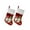 RD, variante sur Chmadoxn Décorations de Noël, Nouvelles Chaussettes de Noël en Tablier Bas de Noël Tricoté Décorations de Noël Bas Rouge,Blanc avec des Poches Bas à Lettres pour Déco Familiale Bas Tricoté