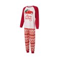 thumbnail image 3 of goowrom Christmas Family Matching Pajamas, Letters Tops  Pants, 3 of 10