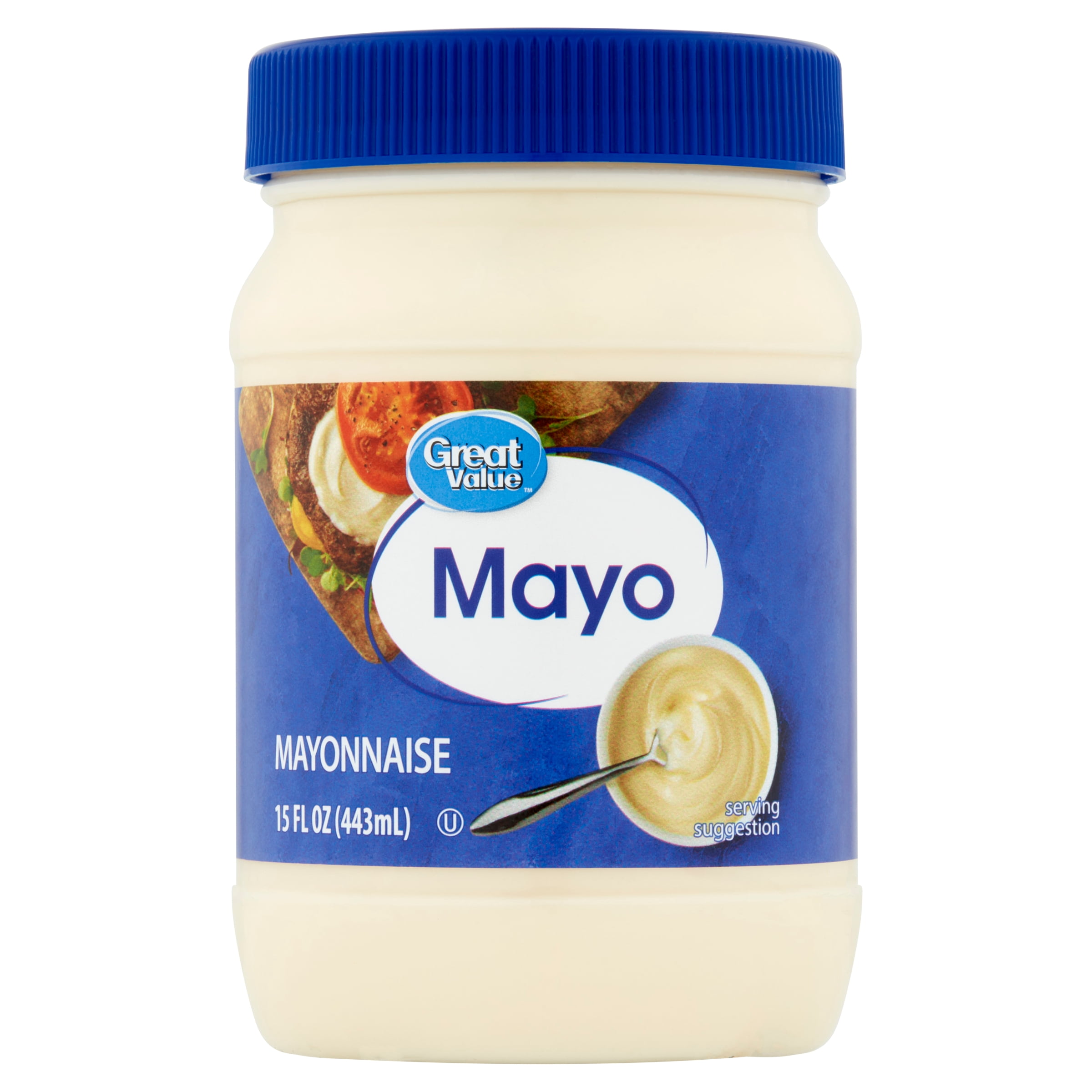 Great Value Mayonnaise, 15 fl oz