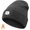 Gray, variant on Unisex Beanie with The LED Light, for Men Women Dad Father USB Rechargeable Headlamp Caps