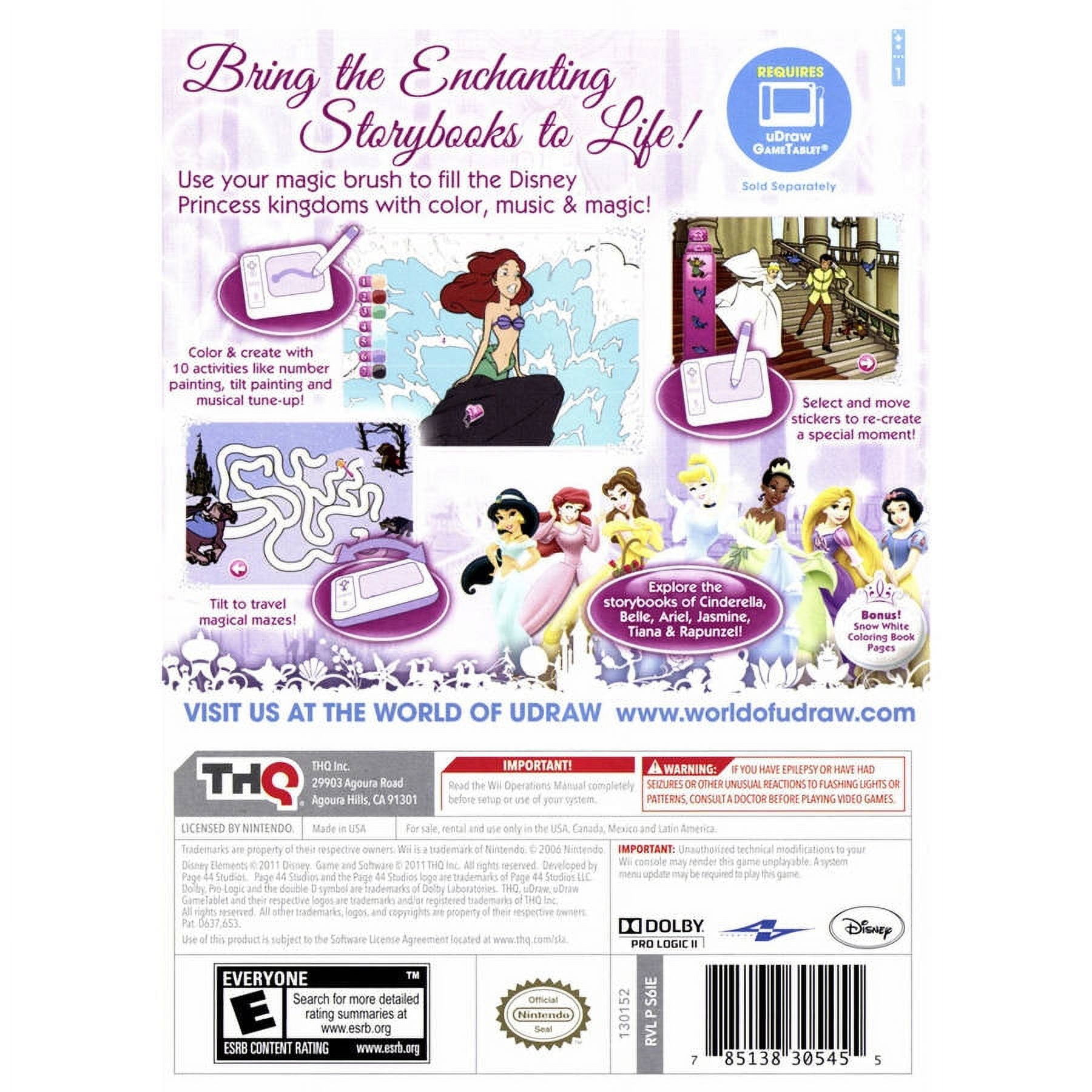 Disney Princess: Enchanting Storybooks, Wii, Jogos