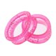 thumbnail image 5 of Lote de 10 anillos de agarre duraderos para tijeras de peluquería y barbería. Rosado, 5 of 9