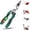 Green, variant on Multifunctional Digital Electrician's Pliers, Wire Stripper and Crimper for Cutting, Stripping & Pulling, Repair Equipment for Men, High-Carbon Steel with Voltage Tester, (red)