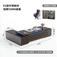 thumbnail image 1 of Executive Drawers Office Desk Vanity L Shaped Standing Monitor Computer Desks Storage Reception Mesa De Escritorio Furniture My Lux Decor Round, 1 of 24