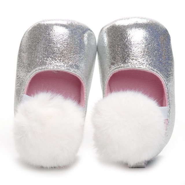 Zapatos de Cuna Suave Calzados deslizante Juguetes de Juegos de 12cm Baoblaze Zapatos para niños pequeños con cuna
