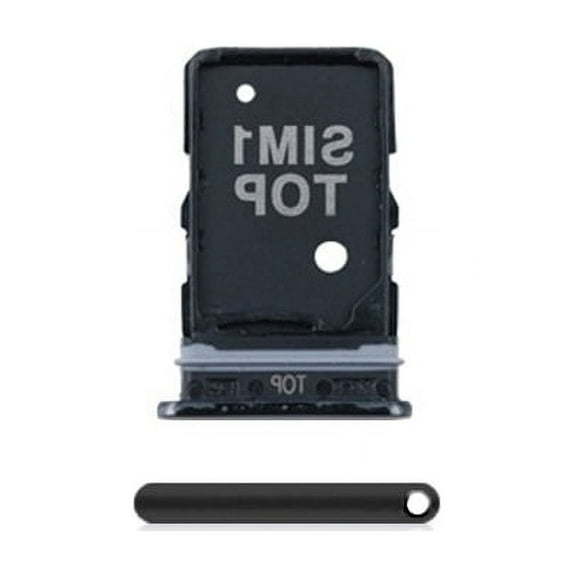 Replacement Single Sim Card Tray Compatible For Samsung Galaxy A80 (A805 / 2019) (Phantom Black)