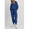 thumbnail image 4 of Womens 2 Piece Sweatsuits Set Long Sleeve Half Zip Pullover Sweatshirt Joggers Sweatpants Fall Outfits Tracksuit, 4 of 6