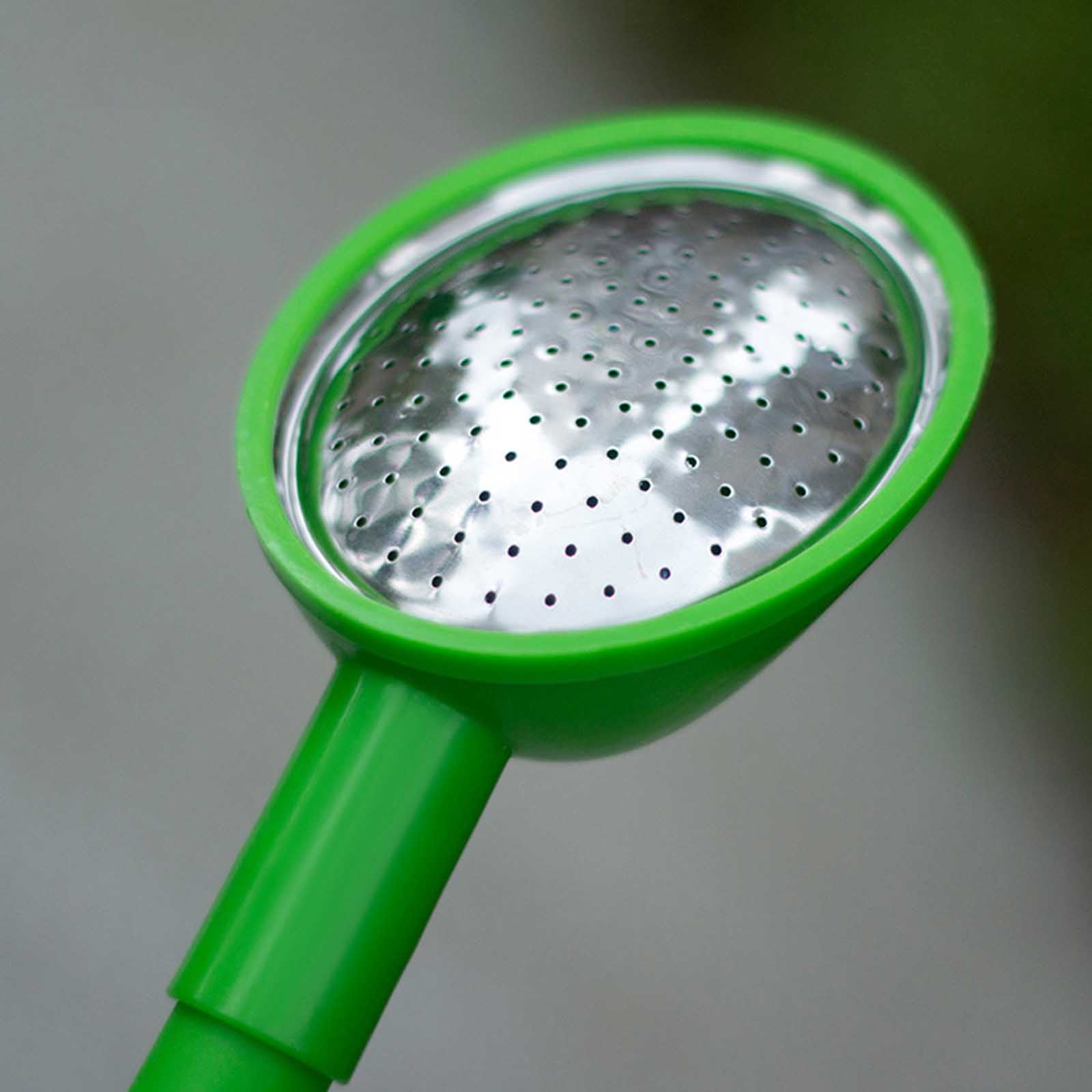 10L Durable Green Watering Can With Long Spout & Metal Rose Sprinkler Ideal For Indoor Plants & Outdoor Gardening(Green-10L)