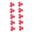 thumbnail image 4 of 3 Blades Propeller, Impact Resistance Compact Propellers Replacement With 2mm Hole For DIY Toys Model Red,Yellow,Green,Blue, 4 of 8