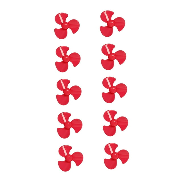 3 Blades Propeller, Compact Impact Resistance Durable 10Pcs Plastic Propellers For DIY Toys Model