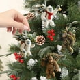 thumbnail image 3 of Christmas Animal Ornament, Myth Meets Holiday Magic, Funny Sasquatch Christmas Decor for Tree, Lifelike Wildlifes Collect, Forest Animal Lovers Gift, 3 of 6