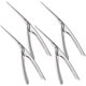 thumbnail image 1 of 4 piezas de acero inoxidable pelador de camarones práctica herramienta de desvenado de camarones cuchillo de limpieza de camarones portátil cáscara de pelador de mariscos para langosta, cang JFHHH pequeña, 1 of 5