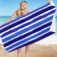 thumbnail image 3 of Oversized Wide Beach Blanket Towel 70*150cm Huge-Pool Picnic Bath Jacquard Plush Super Soft, 3 of 5