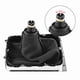 thumbnail image 4 of Kit De Marco De Bota De Polaina Para Palanca De Cambios De Coche De 6 Velocidades Para B7 2011-2012 Borde Cromado Con Tapa Negra Dale A Tu Pomo De Cambio Un Aspecto Nuevo, 4 of 7