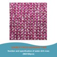 thumbnail image 3 of Crystal Rhinestone Ribbon Clothing Accessories Sticker Convenient Using Present Decoration Sheet with Shine Appearance Exquisite purple red 8double side tape, 3 of 6