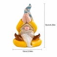 thumbnail image 3 of Halloween Decorations Outdoor | Colorful Halloween Decor | Fall Gnomes Decorations for Home | Garden Figurine for Porch Patio, 3 of 6