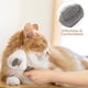 thumbnail image 4 of Cepillo para perros (gris), cepillo autolimpiante para perros y gatos, cepillo de aseo para mascotas que elimina suavemente el pelo suelto y enredado de las alfombras, utilizado para masajes y autolim, 4 of 5