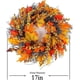 thumbnail image 2 of Corona de Otoño Hojas de Arce y Bayas JanHm Decoración de Halloween y Acción de Gracias, 2 of 5