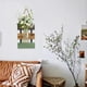 thumbnail image 5 of Jarrón Decorativo de Madera para Pared | Maceta Hidropónica de Vidrio con Cuerda Gruesa para Colgar | Decoración Rústica y Natural para El Salón | Portaflores Versátil para Flores Secas o Frescas | D, 5 of 6