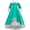 A, variant on Princess Costume Dress Kids Girls Halloween Cosplay With Crown Magic Wand 3-12Y