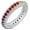 Silver, variant on 925 Sterling Silver Women's Yellow Gold-tone Prong-set Multi-color CZ Stones Ring